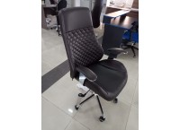 OFFICE CHAIR TILTON EXECUTIVE BLACK & WHITE S